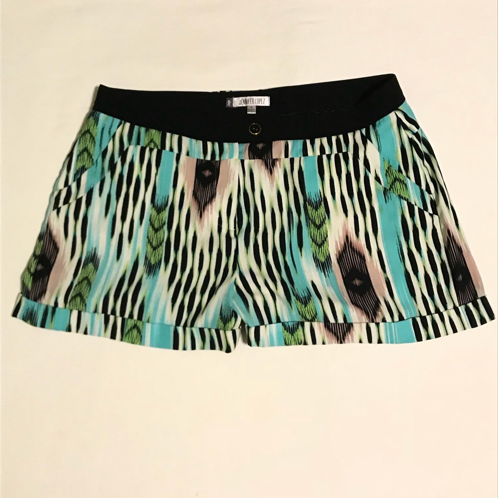 👽 Jennifer Lopez Tribal Shorts